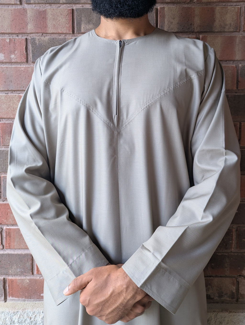 Essential Omani Thobe - Taqwa Taupe
