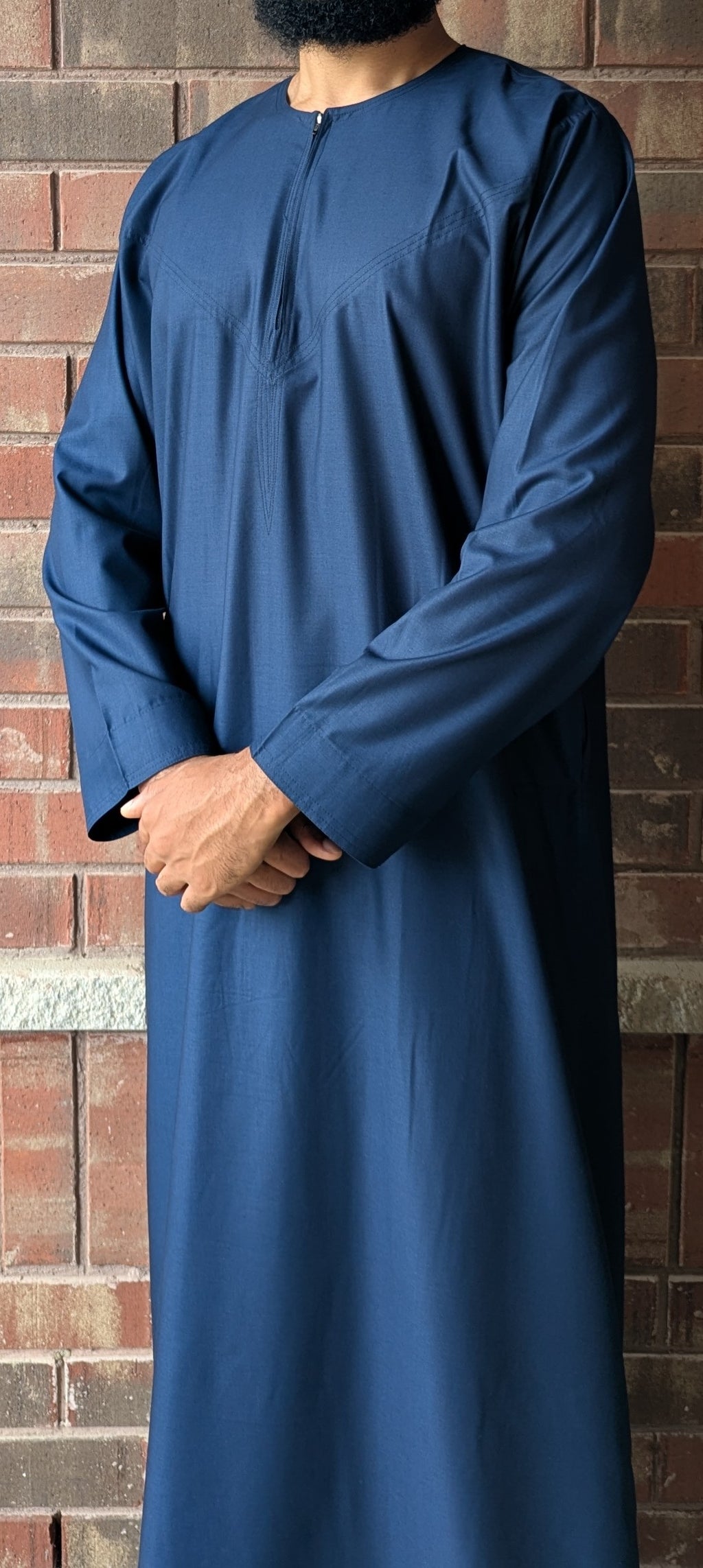 Essential Omani Thobe - Balad Blue